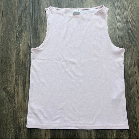 Abercrombie Kids Teens Soft Pink Round Neck Casual Tank Top Tee Shirt 17/18 - Picture 1 of 8